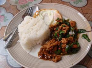 Picture taken in a small restaurant in Chiang Mai